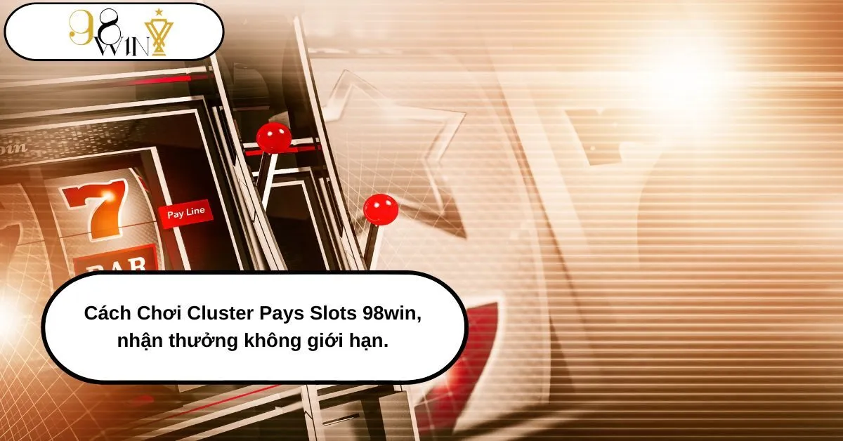 Cách Chơi Cluster Pays Slots 98win, nhận thưởng không giới hạn.